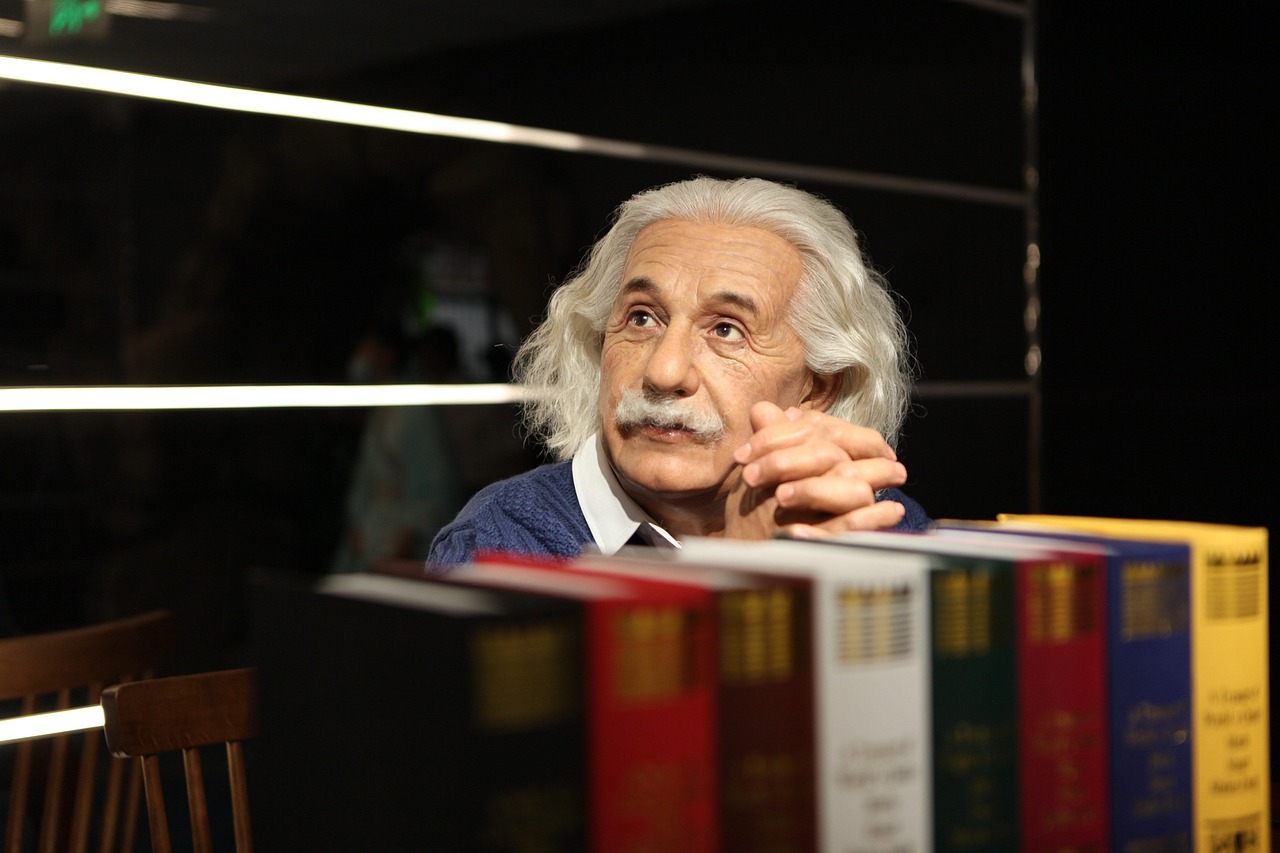 foto do albert einstein